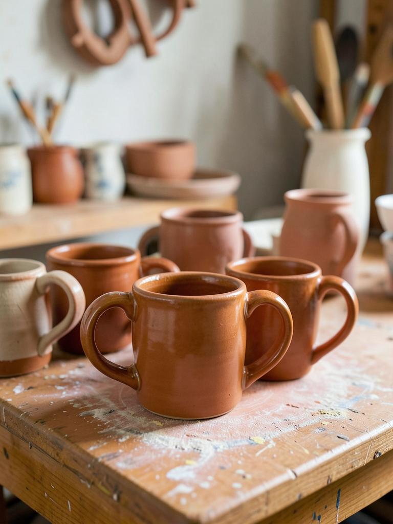 Air-dry clay catch-all dishes